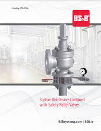 Rupture Disks Combined with Safety Relief Valves