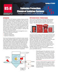 Explosion Protection: Chemical Isolation Systems